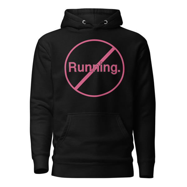 Running Sucks Logo Hoodie.