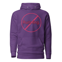 Running Sucks Logo Hoodie.